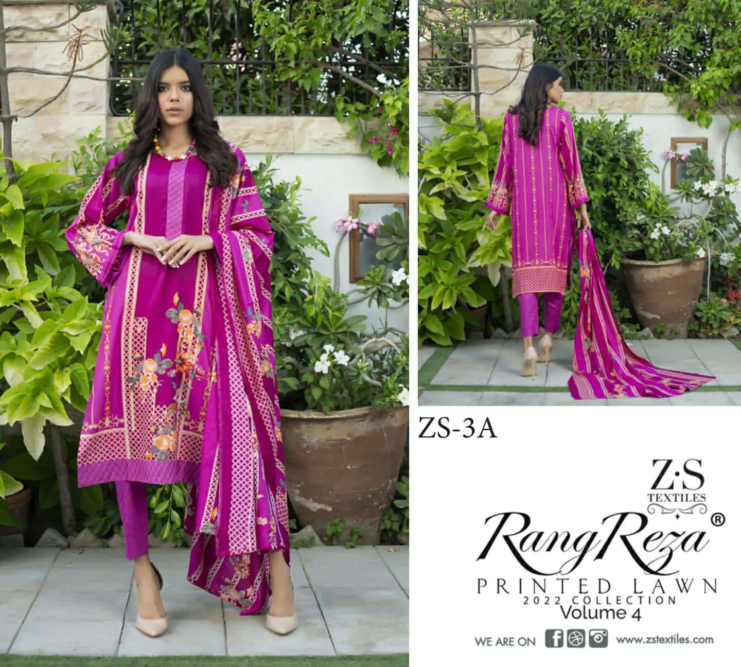 RANG REZA Lawn Vol 4